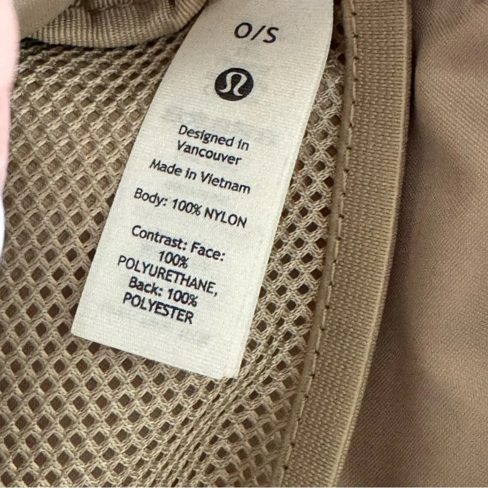 Lululemon‎ Everywhere Belt Bag Fanny Pack Logo Tan